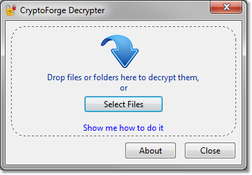 CryptoForge Decrypter