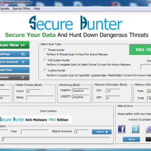 Secure Hunter Anti-Malware