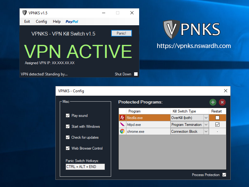 VPNKS VPN Killswitch